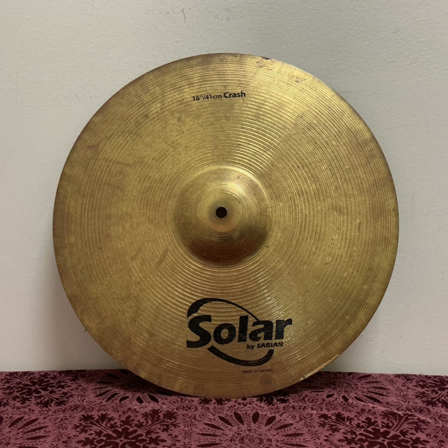 16 16" Solar by Sabian Crash Cymbal