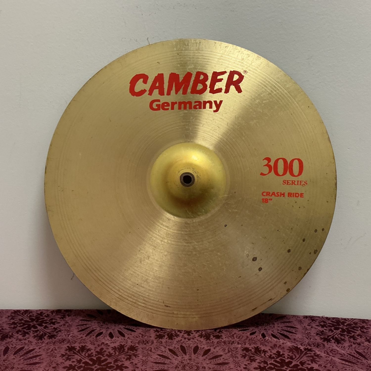 18" Camber 300 Series Crash/Ride Cymbal