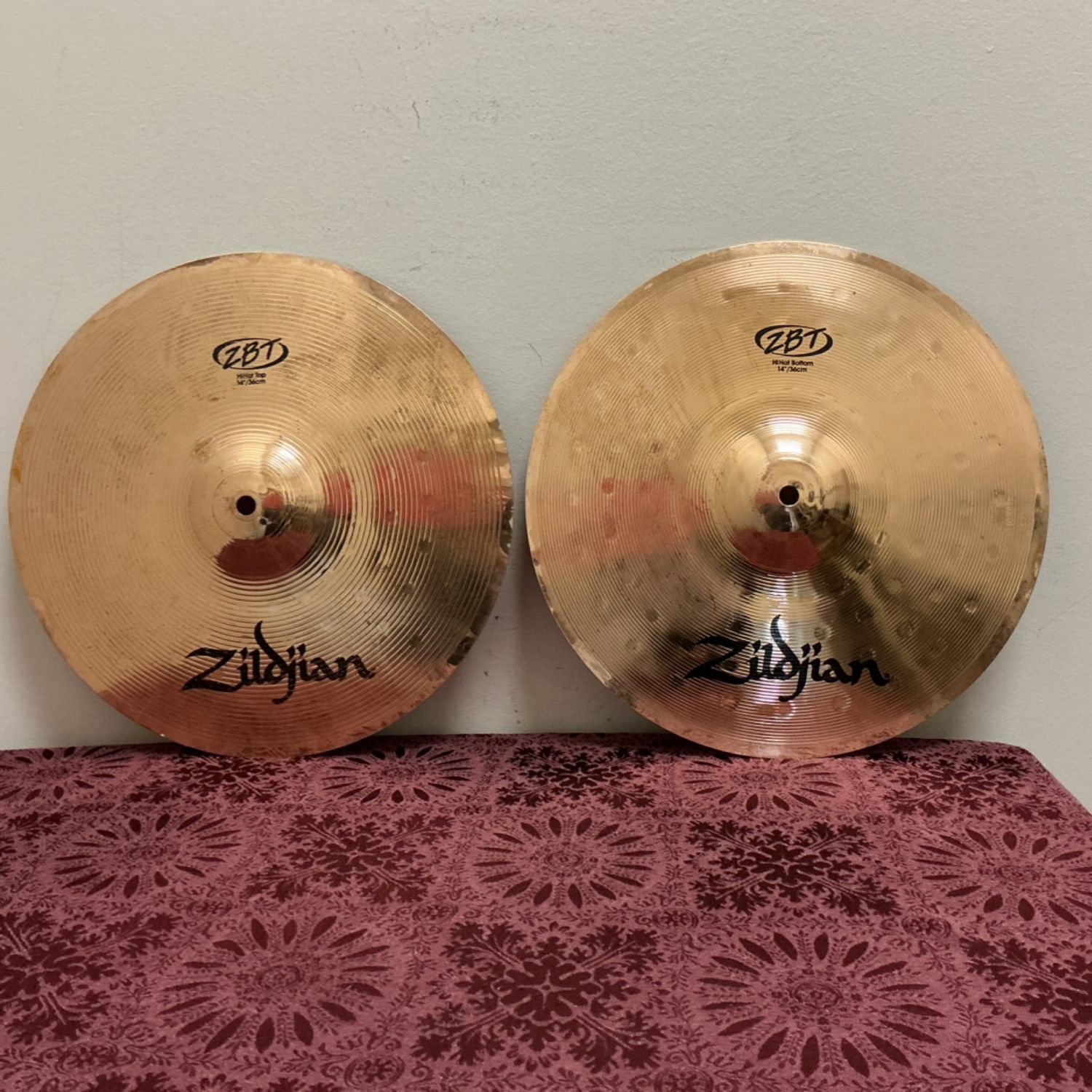 14 14" Zildjian ZBT Hi-Hats