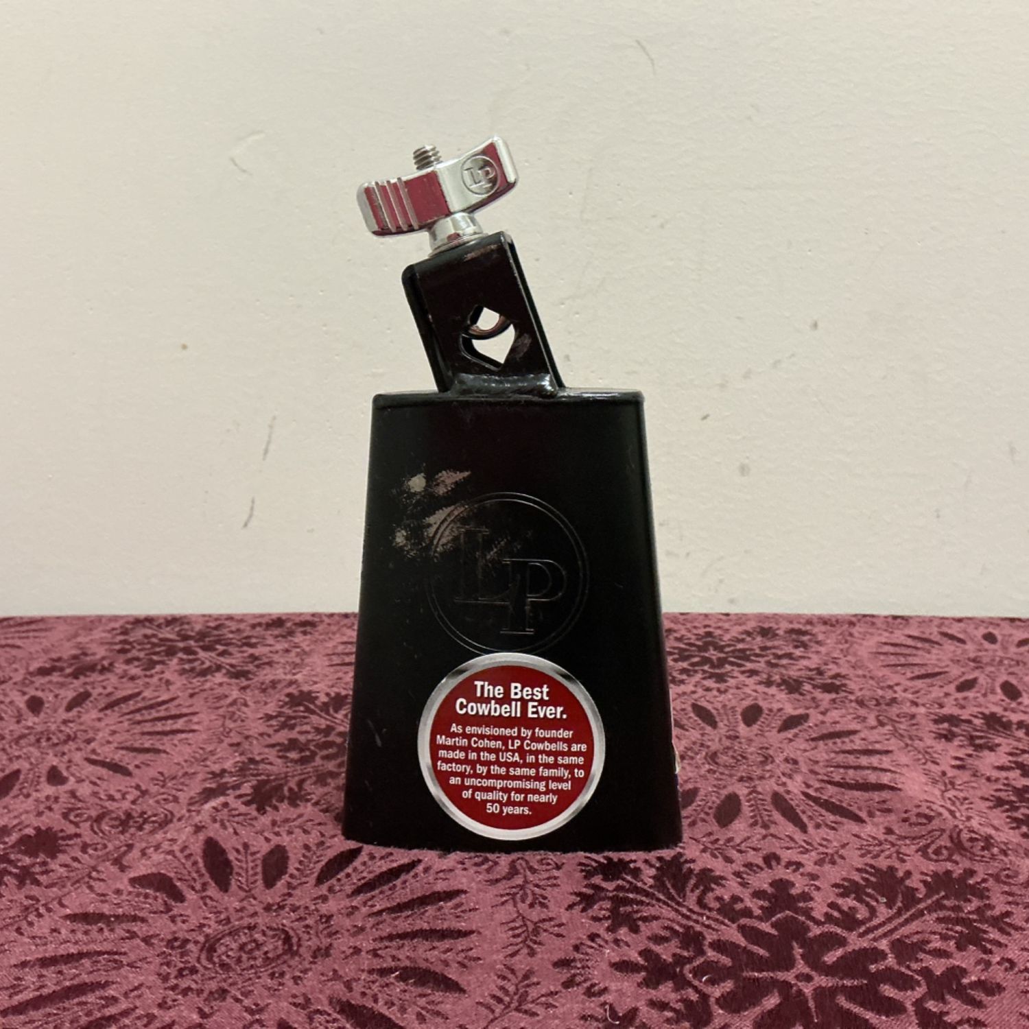 5" Latin Percussion LP204A Black Beauty Cowbell