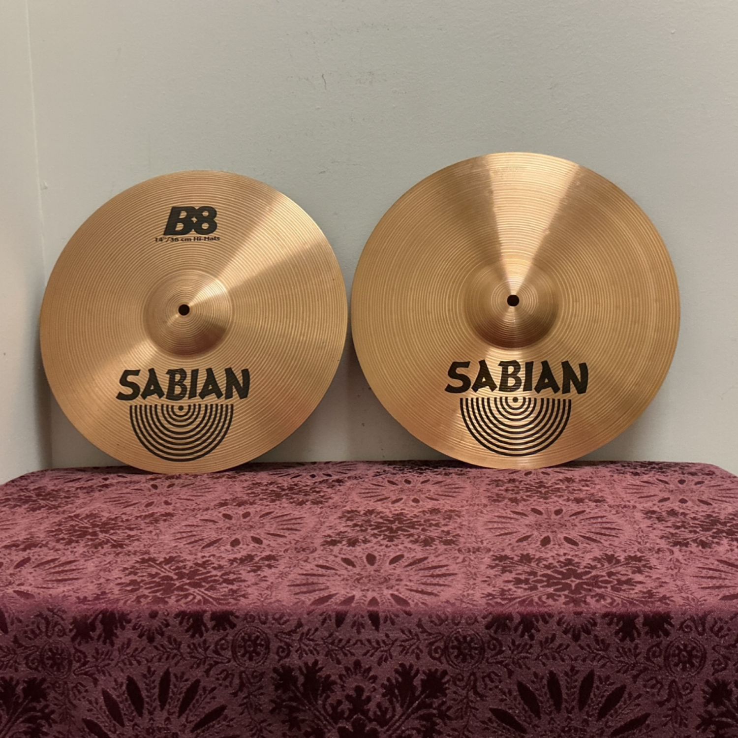 14 14" Sabian B8 Hi-Hats