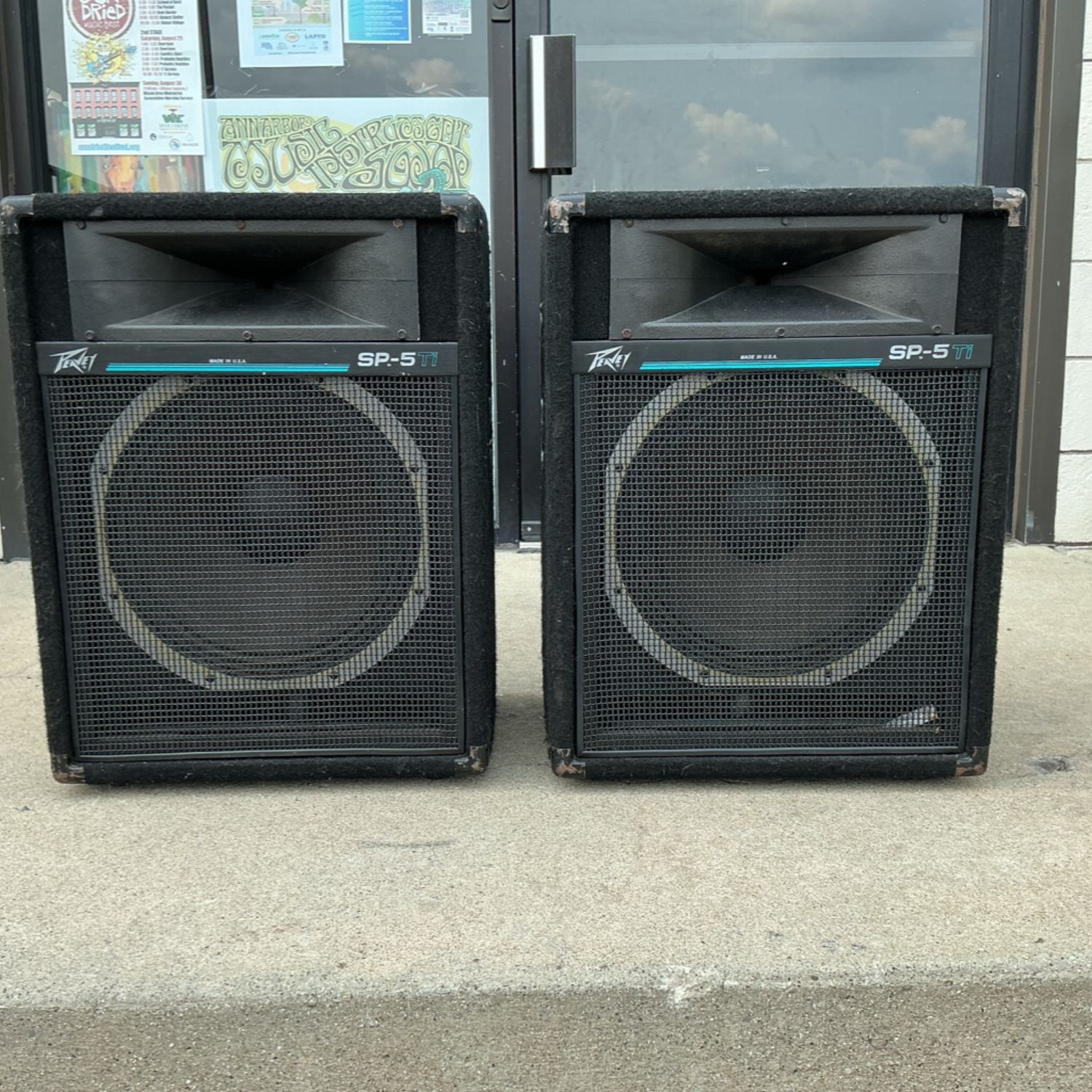 Peavey SP-5Ti Passive Speakers (Pair) Peavey SP-5Ti Passive Speakers (Pair)