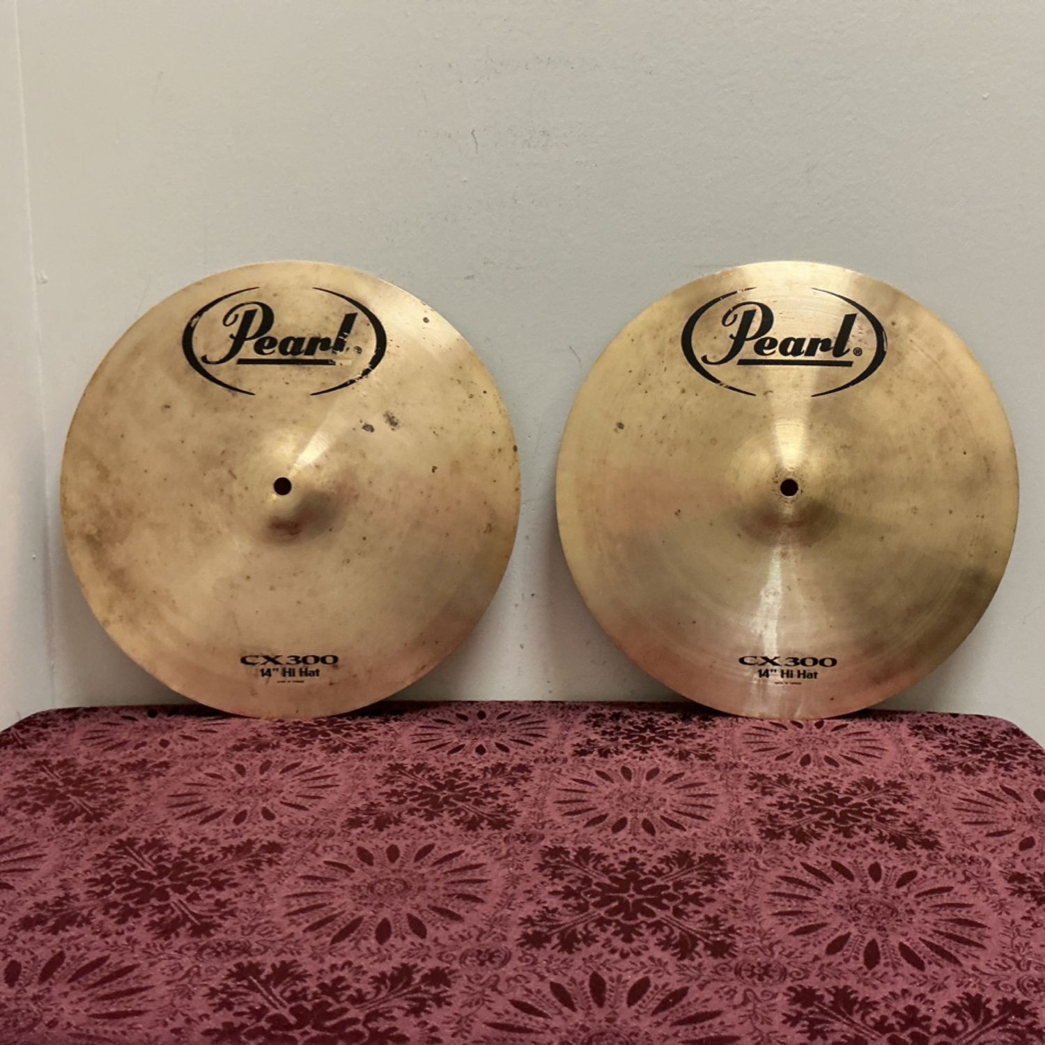 14 14" Pearl CX300 Hi-Hats