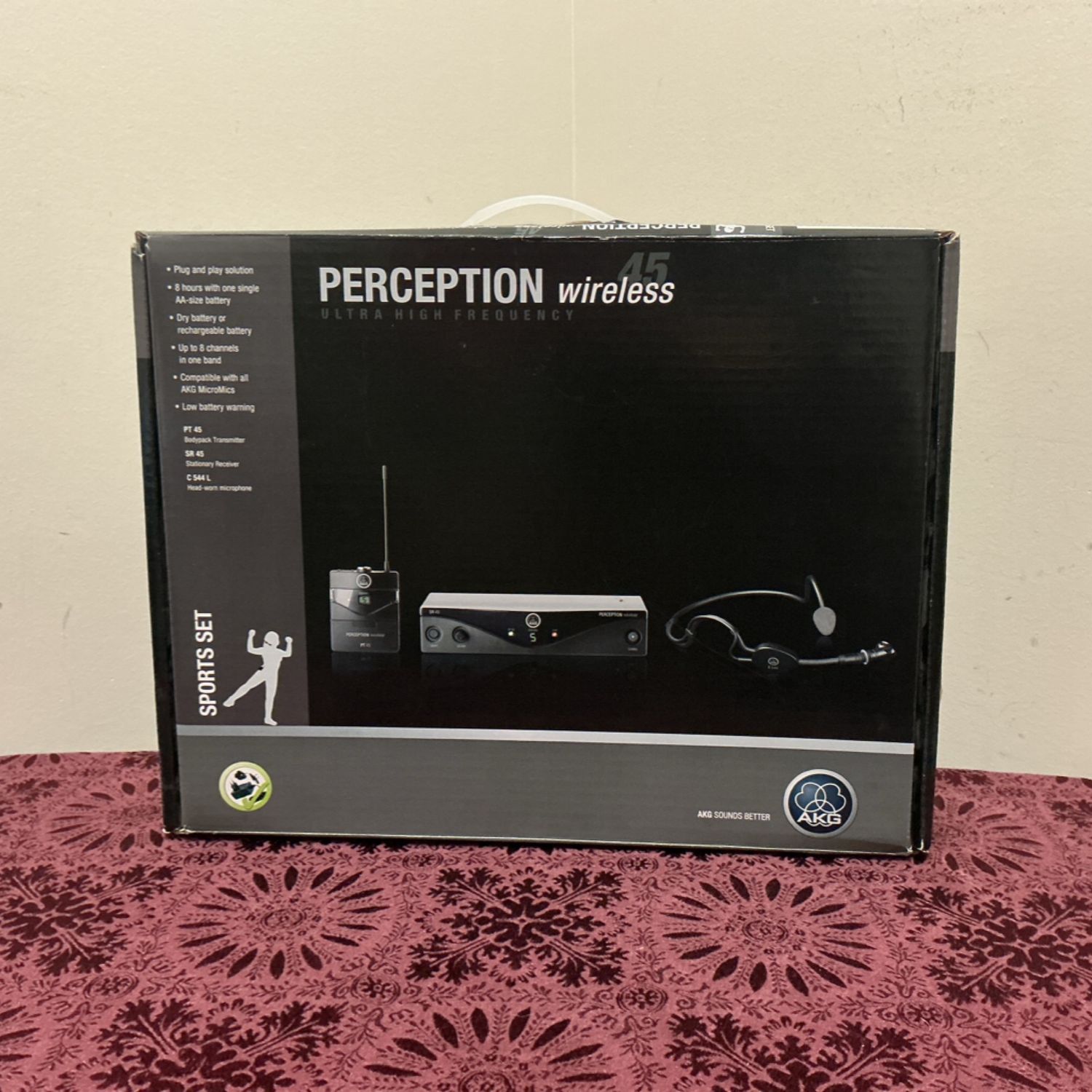 AKG Perception Wireless 45 Head-Worn Microphone Set