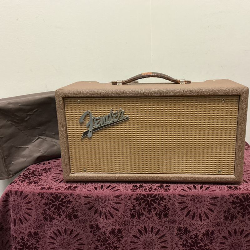 1961 Fender Reverb 6G15 Tank Brown Tolex w/Cover
