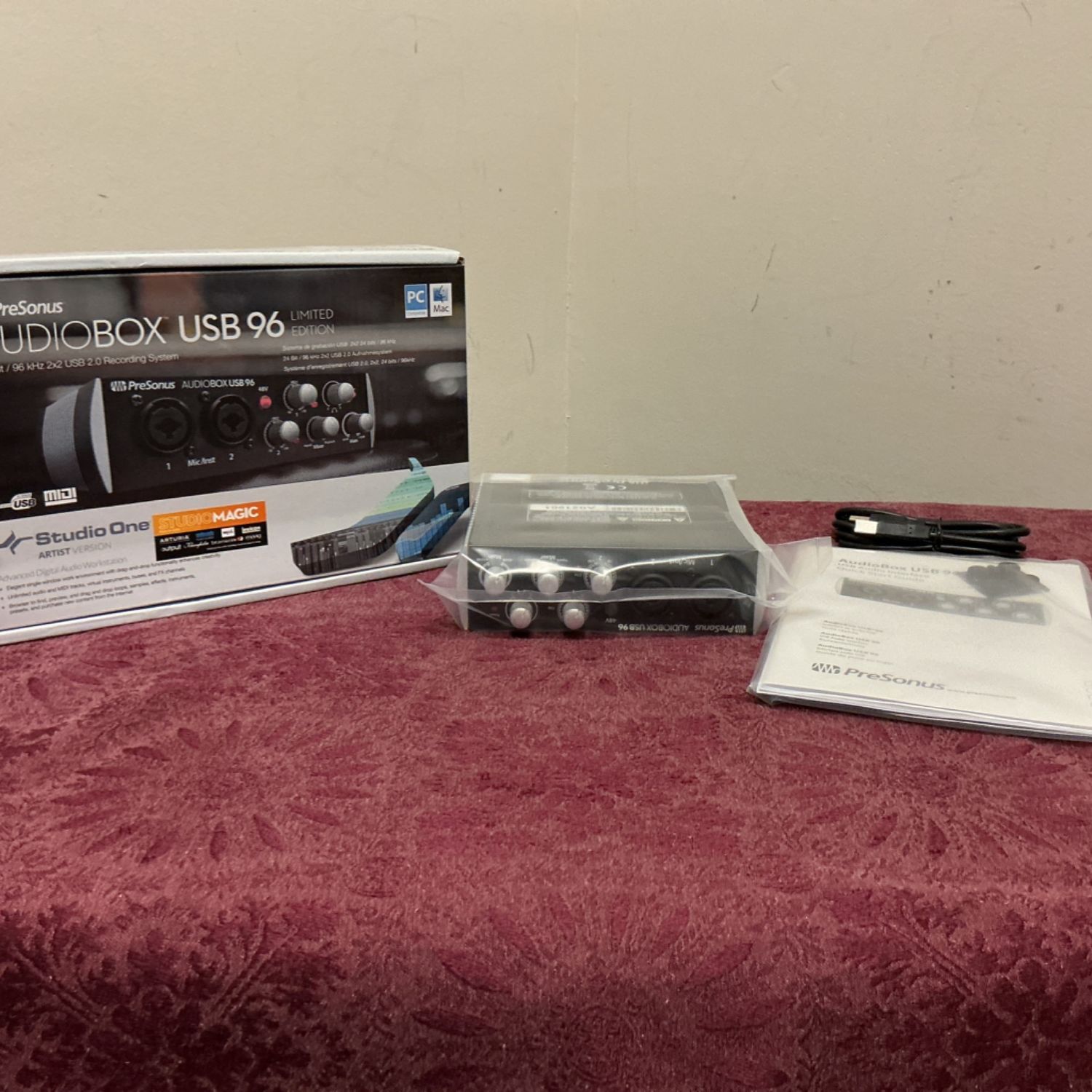 PreSonus AudioBox USB96 Audio Interface PreSonus AudioBox USB96 Audio Interface