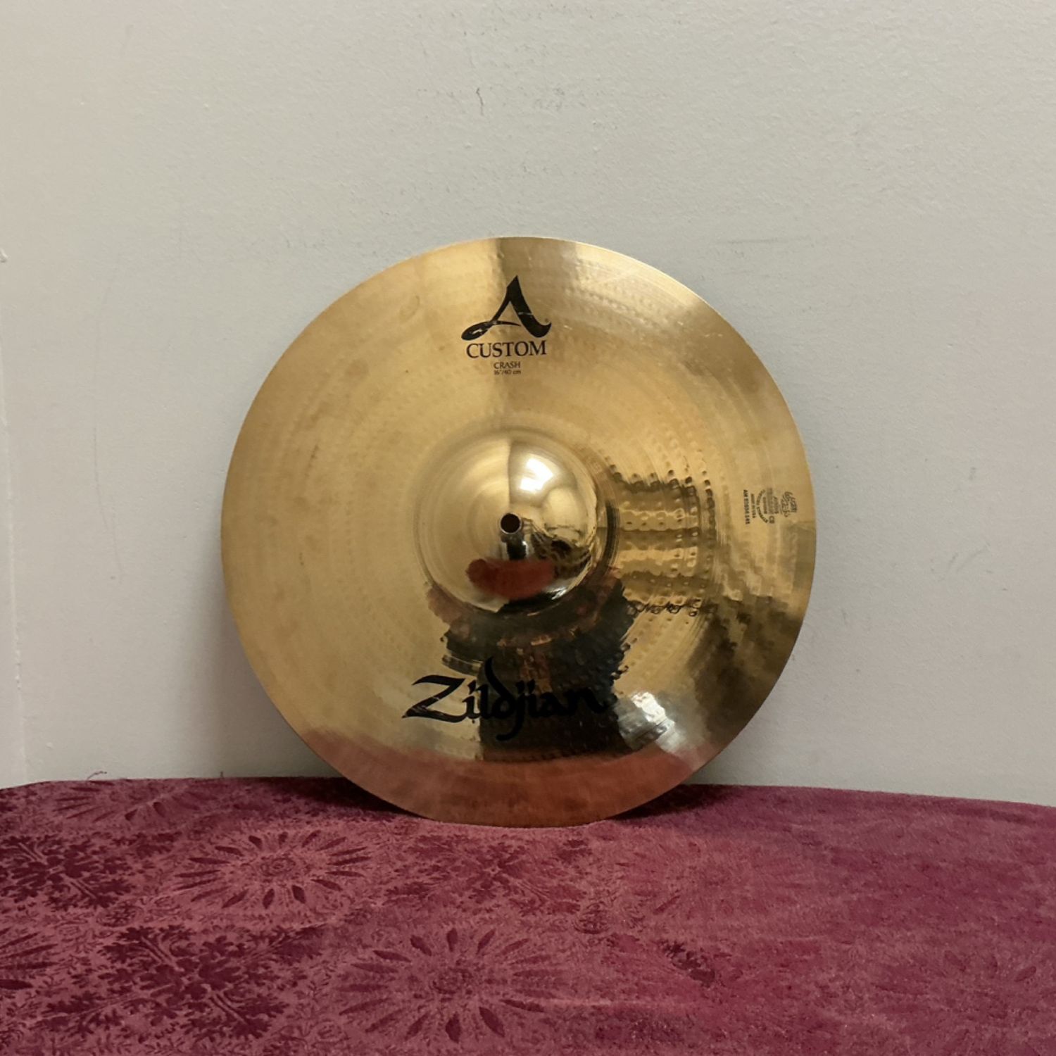 16 16" Zildjian A Custom Crash Cymbal