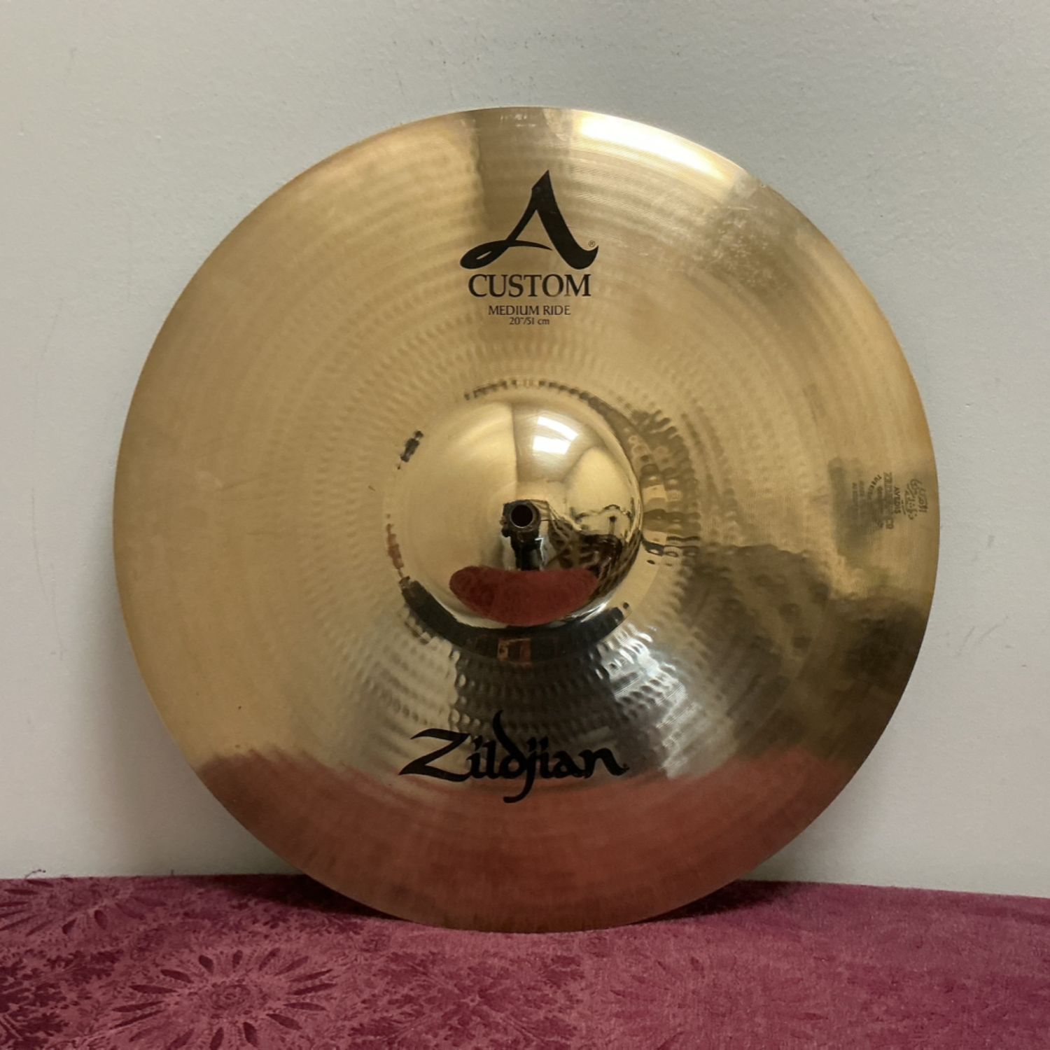 20 20" Zildjian A Custom Ride Cymbal