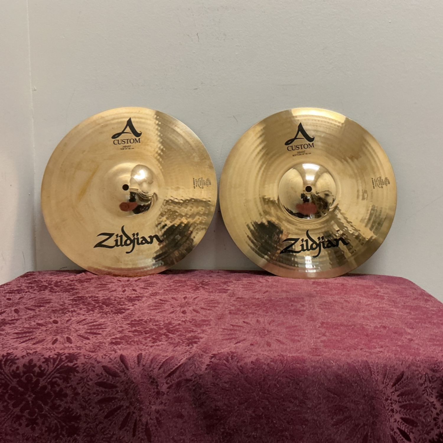 14 14" Zildjian A Custom Hi-Hats