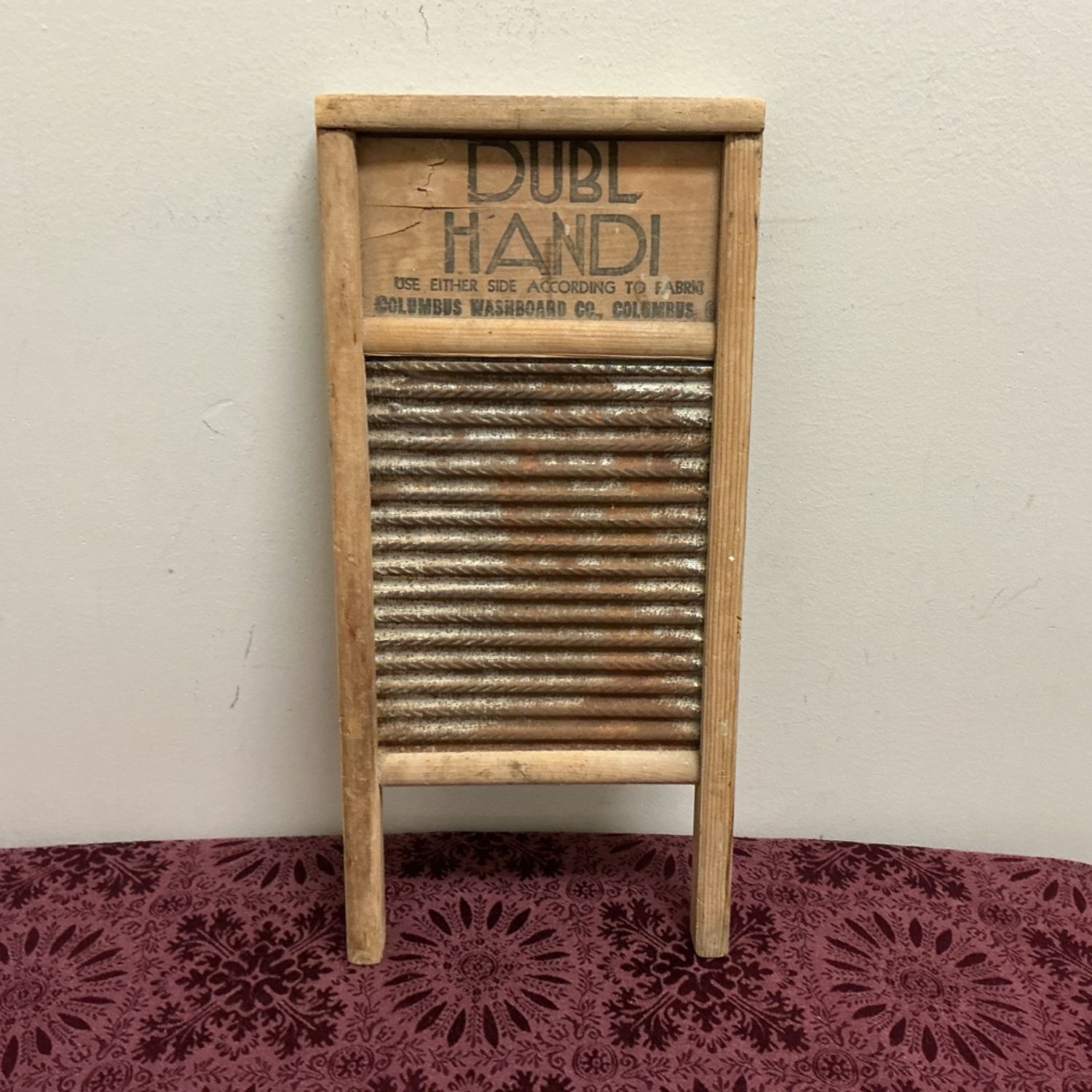 18" Dubl Handi Columbus Washboard