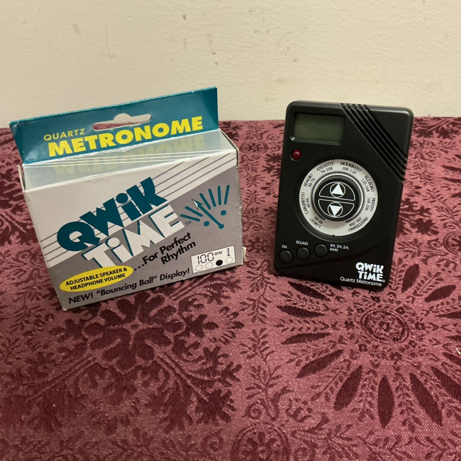 Qwik Time Quartz Metronome Qwik Time Quartz Metronome