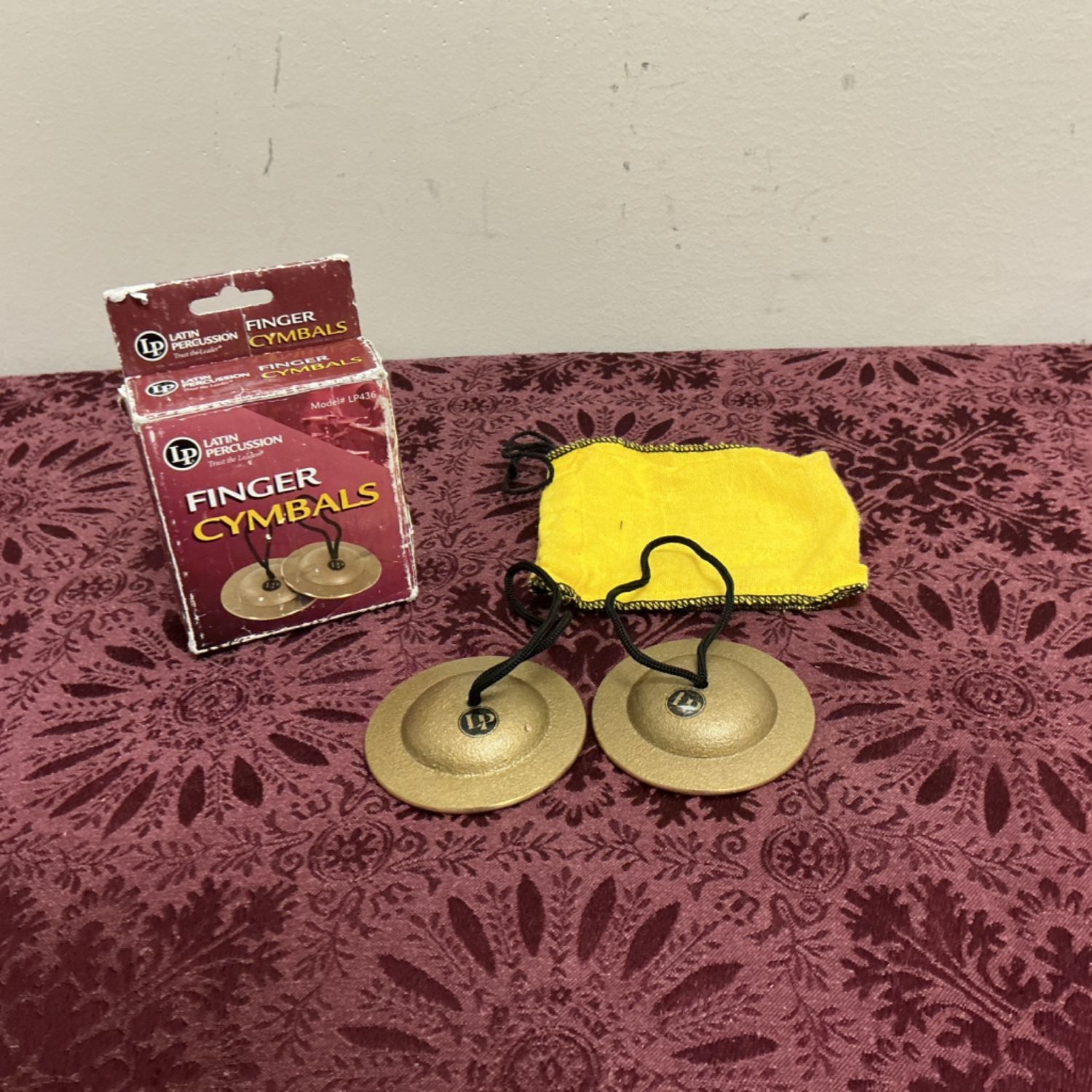 LP Latin Percussion LP436 Finger Cymbals LP Latin Percussion LP436 Finger Cymbals