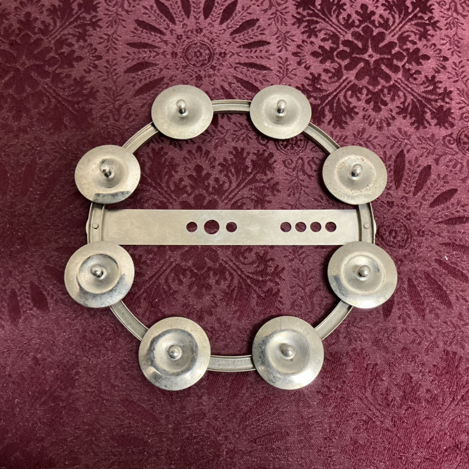 Vintage Ralph Kester Ching Ring Hi-Hat Drum Tambourine Vintage Ralph Kester Ching Ring Hi-Hat Drum Tambourine