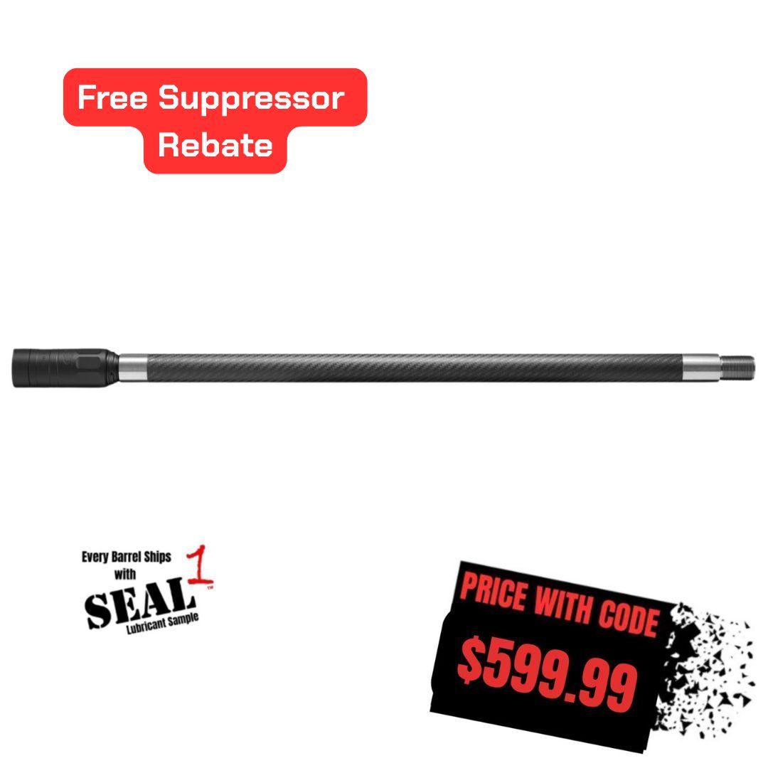 .264/6.5mm Backdraft Carbon Fiber Barrel