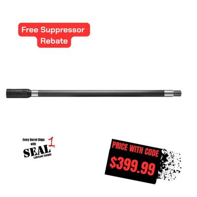 .284/7mm Backdraft Carbon Fiber Barrel .284/7mm Backdraft Carbon Fiber Barrel