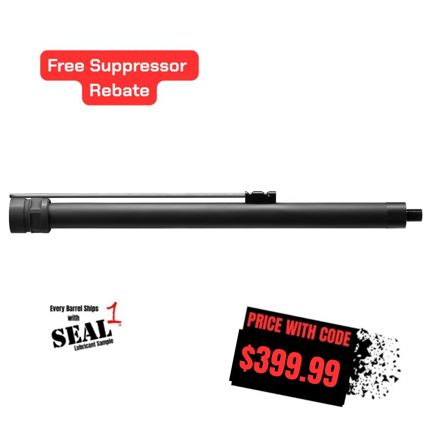 Pre-Fit BackDraft AR-15 Barrel