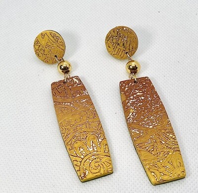 Golden Citrus Earring Collection