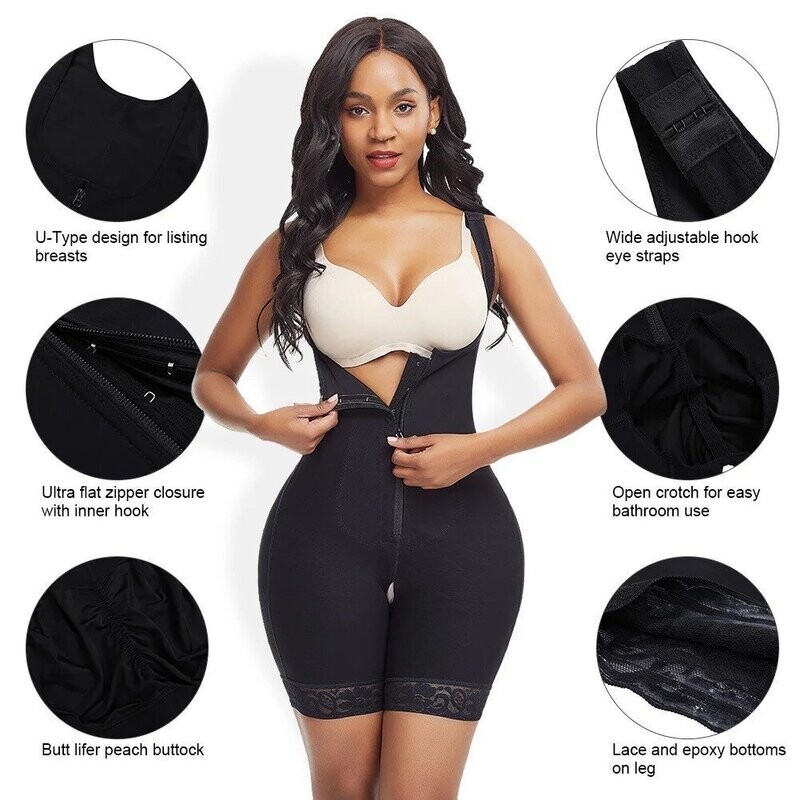 M.E.T.L Tommy control Latex Body Shaper