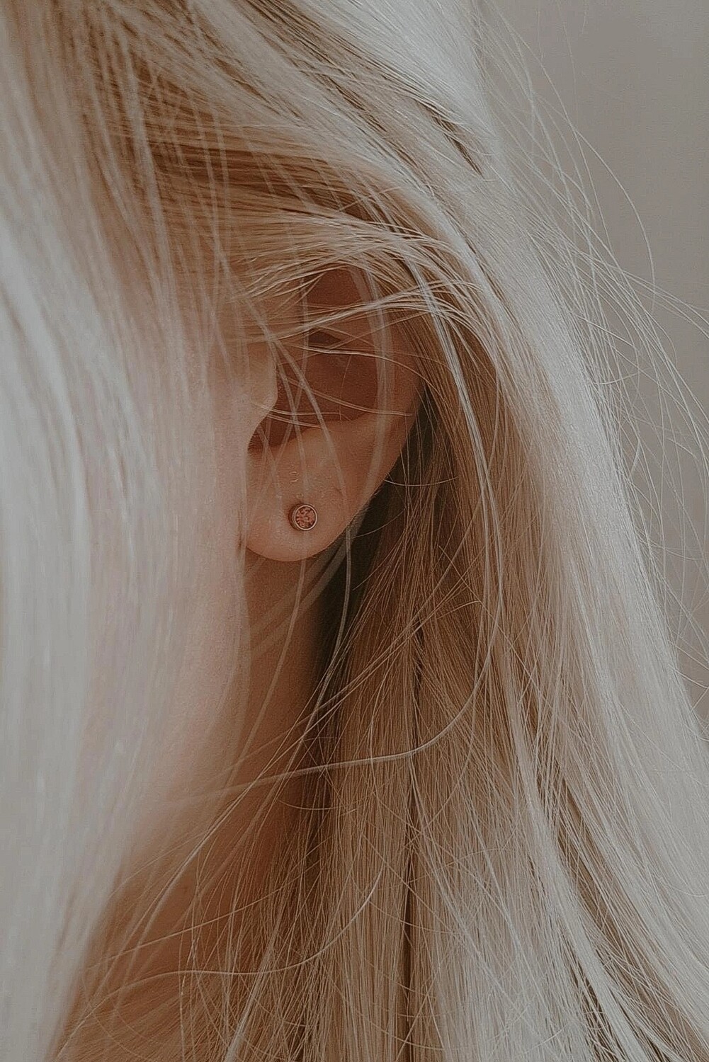 Birthstone oorbellen Juni