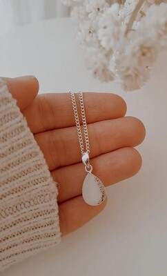 Zilver 925 druppel bol