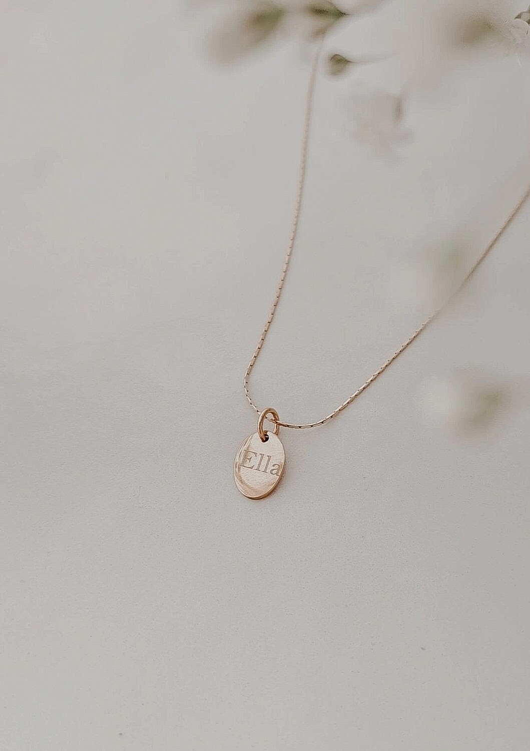 Ovaal zilver/goud/rosé