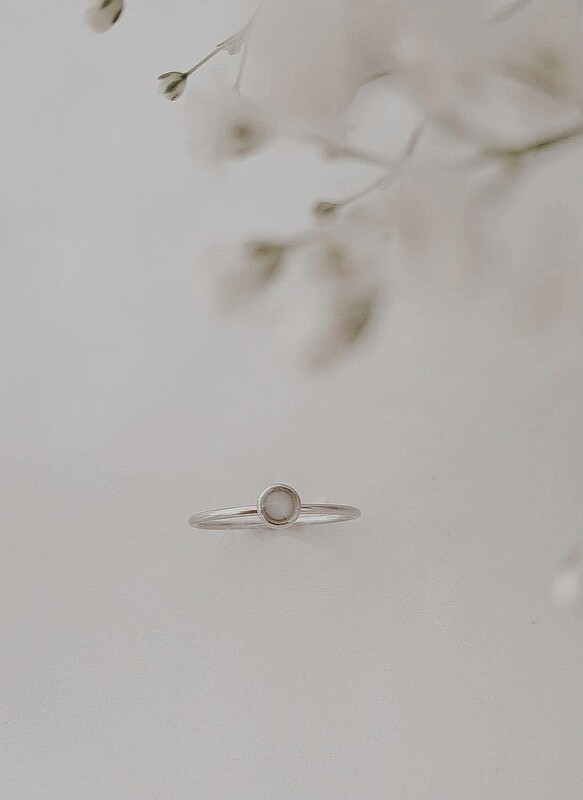 Stainless steel ring goud/zilver 