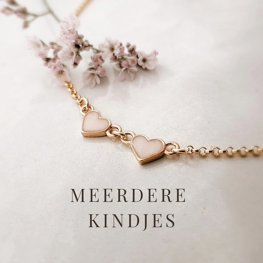 Uitbreidingsarmband hartjes