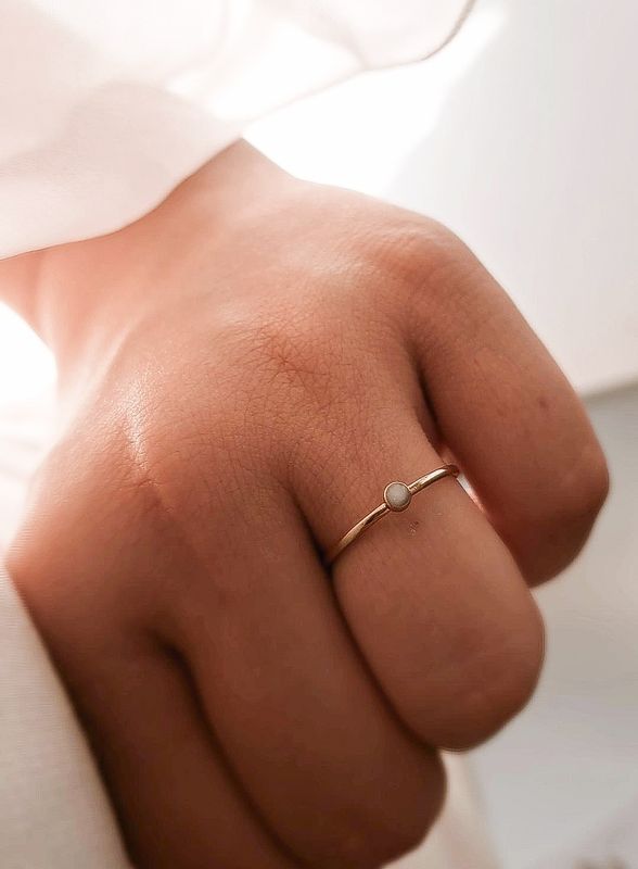 2mm moedermelkring stainless steel