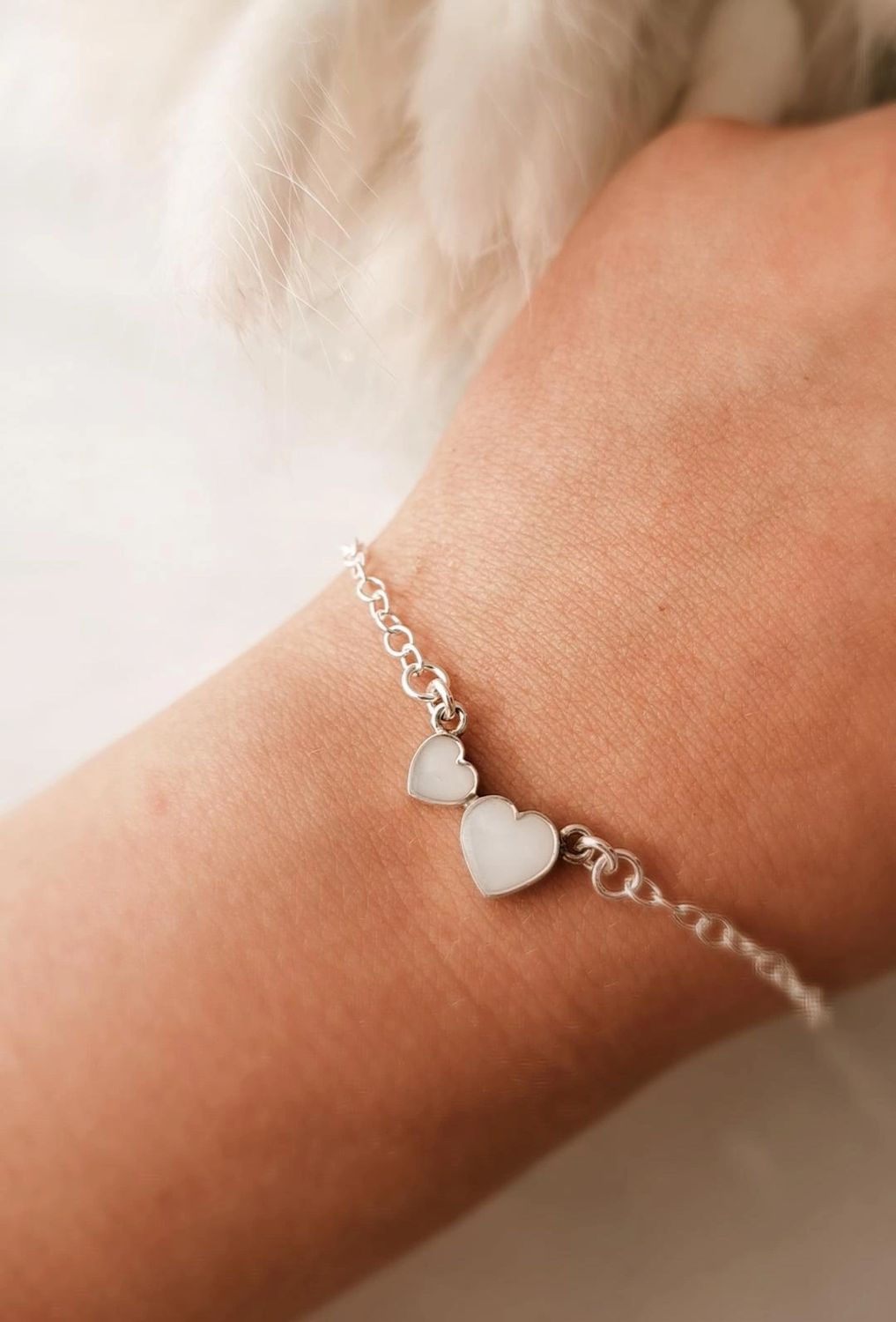 2 harten armband