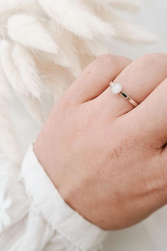 Zilveren ring 4mm smalle ringband