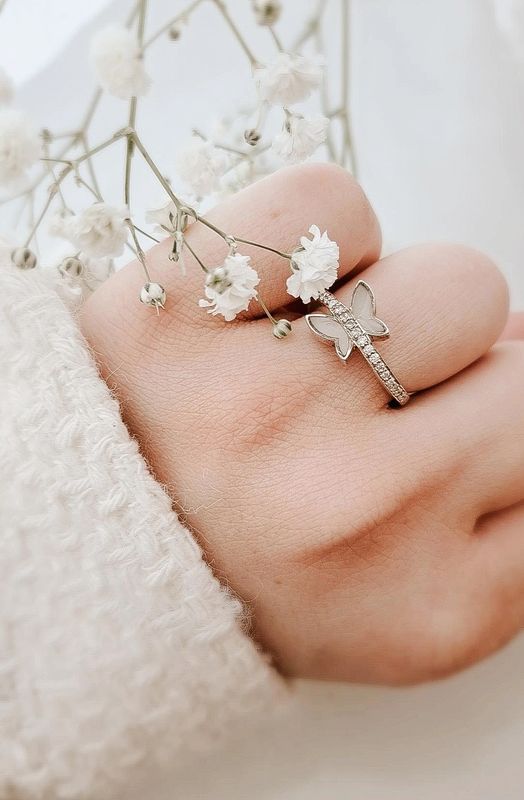 Vlinder ring