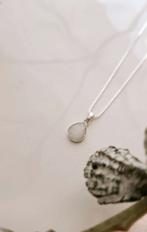 Teardrop zilver klein