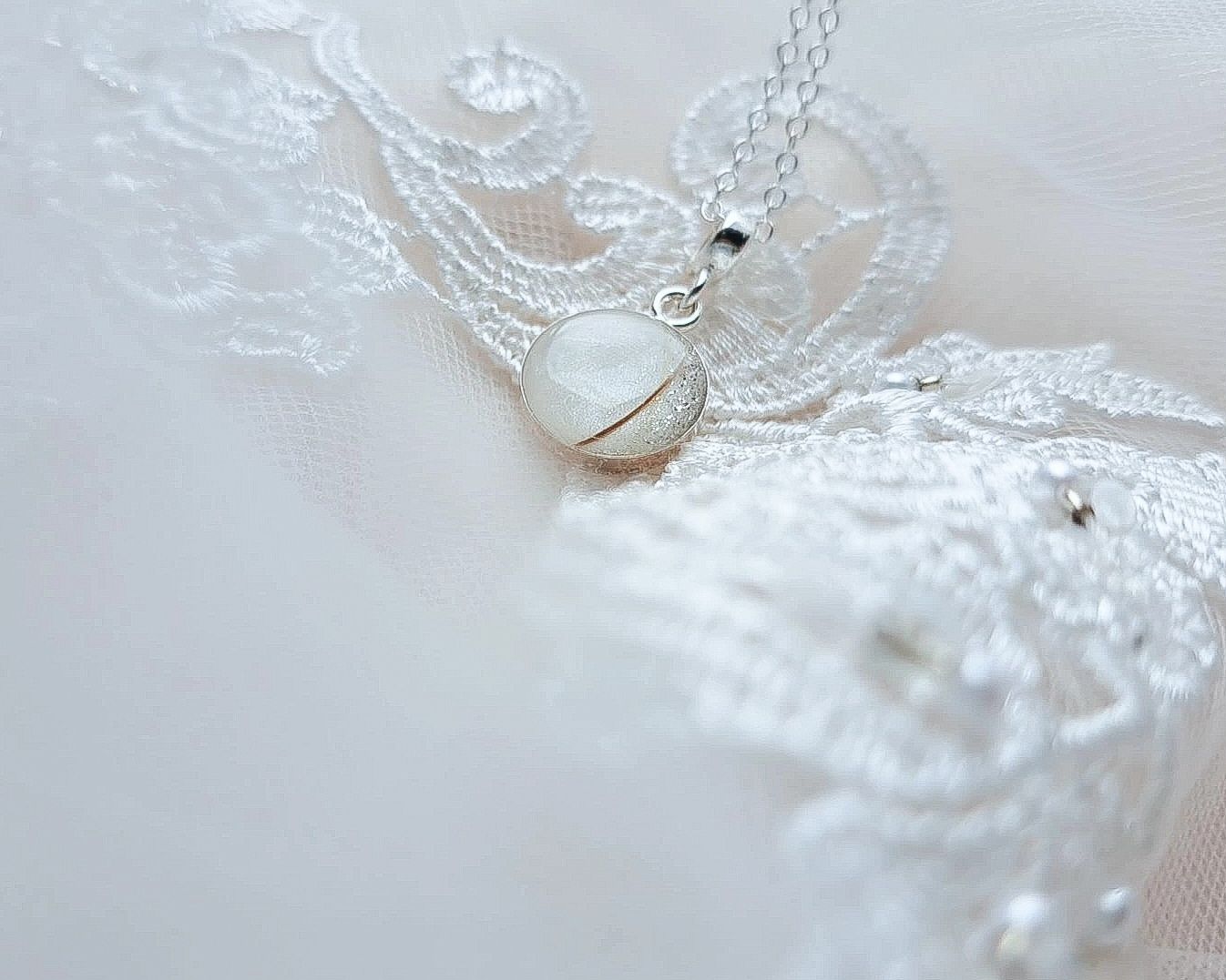 Écht zilveren ketting 50cm