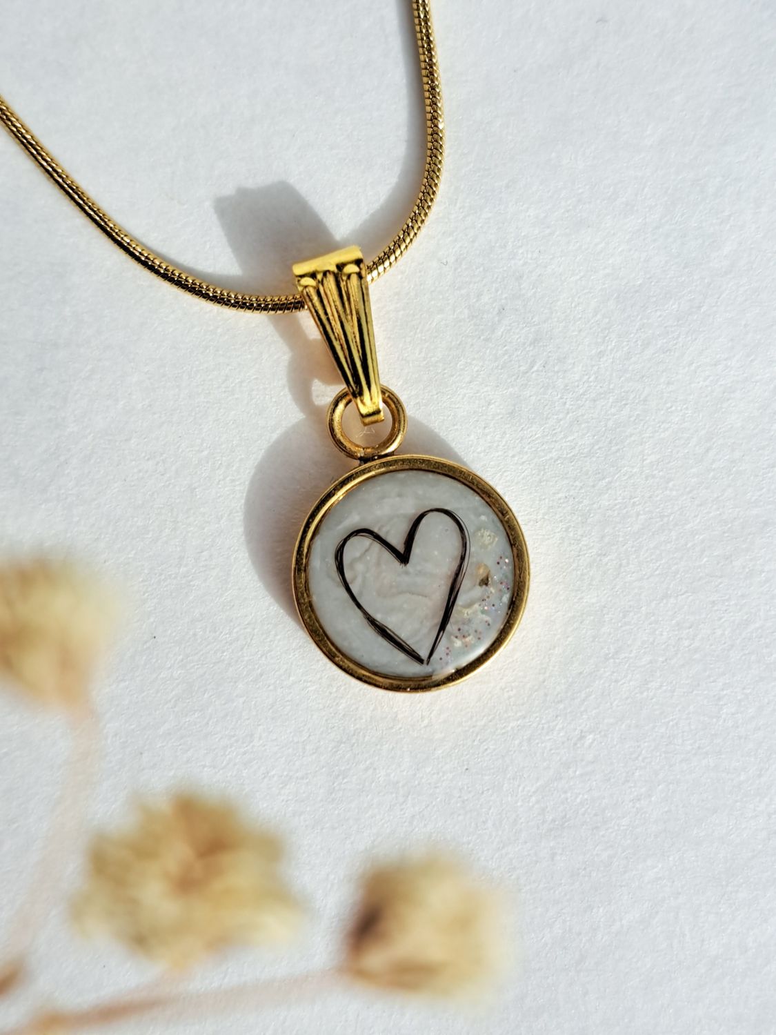 Hanger 12 mm goudkleurig