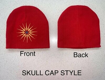 Skull Cap Style (Red)