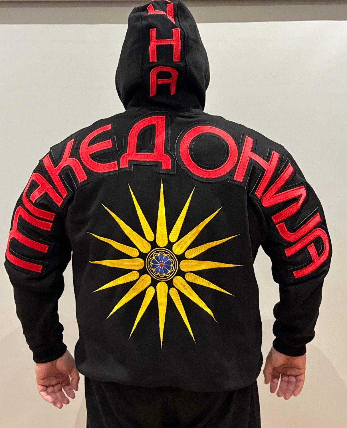 Black Makedonija Hoodie