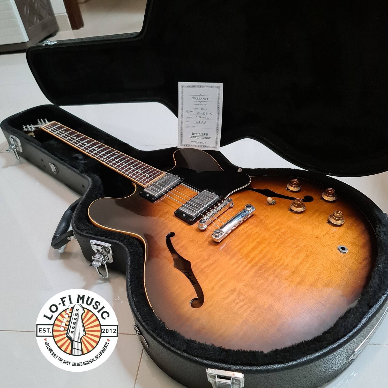 Gibson ES-335 Original Vintage 1991 Sunburst