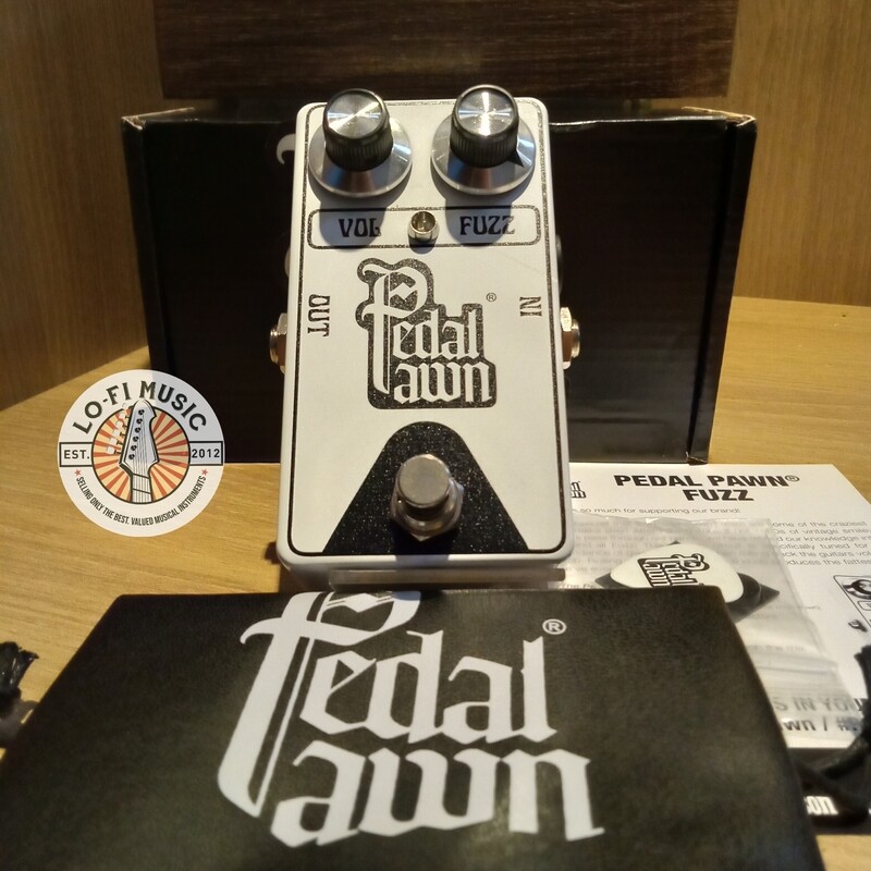 Pedal Pawn UK Fuzz Cesar Diaz Square Face