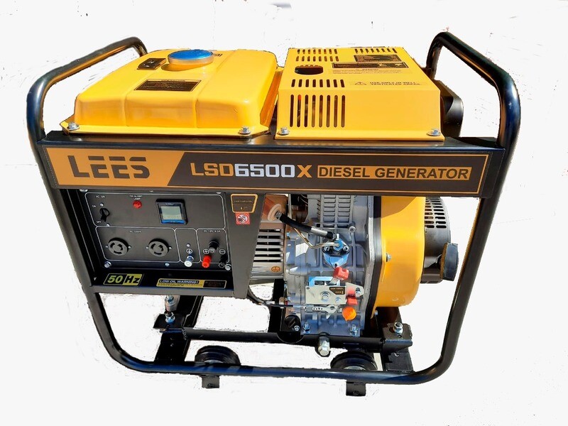 Generador Eléctrico Diésel LEES Modelo LSD6500X