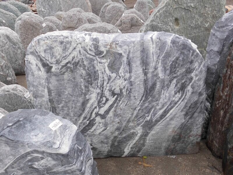 Alaska-Grau-Felsen, spaltrau Alaska-Grau-Felsen, spaltrau
