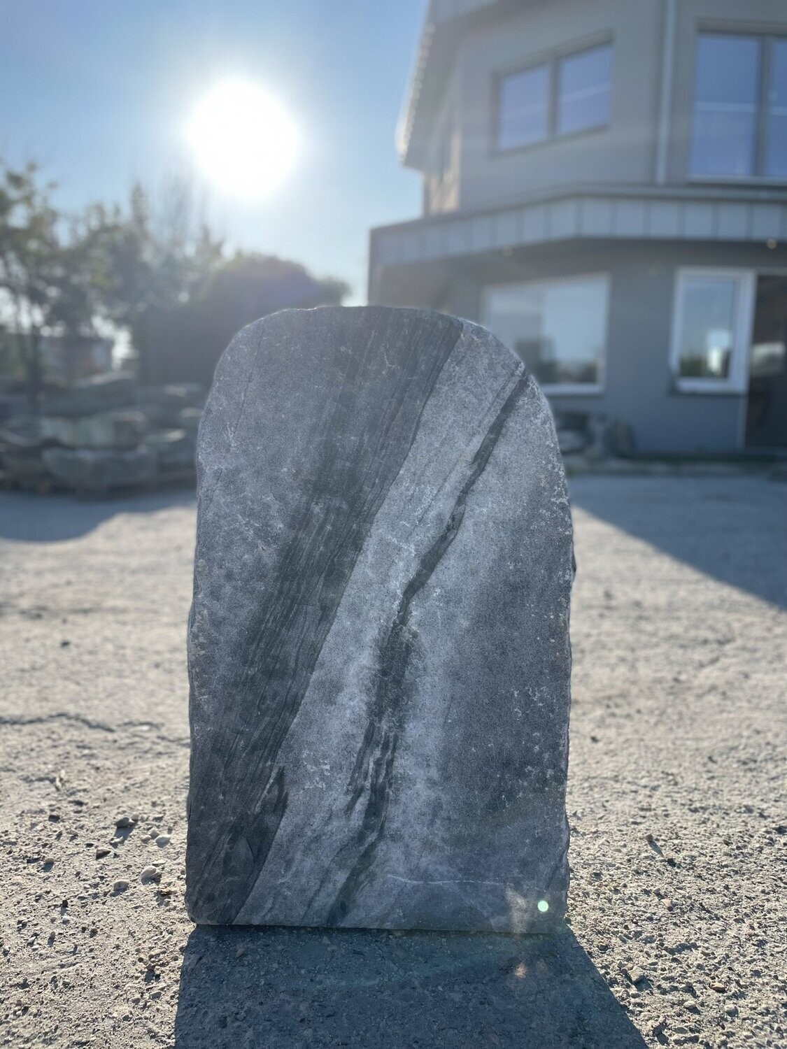 Alaska-Grau-Felsen, spaltrau