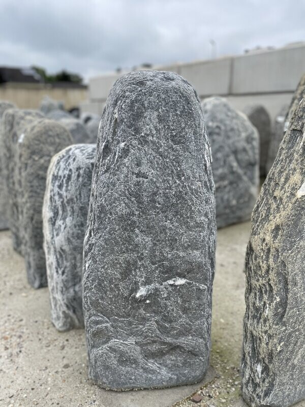 Chiorit-Grau-Felsen, getrommelt Chiorit-Grau-Felsen, getrommelt