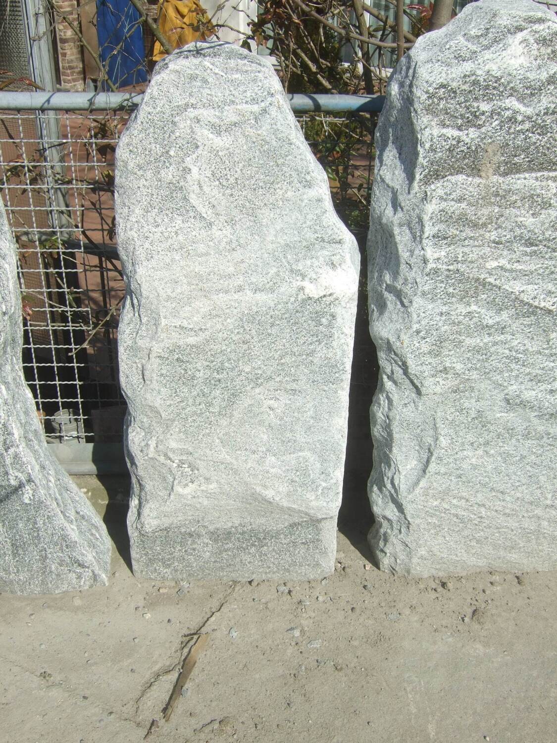 Maggia-Gneis-Felsen, getrommelt