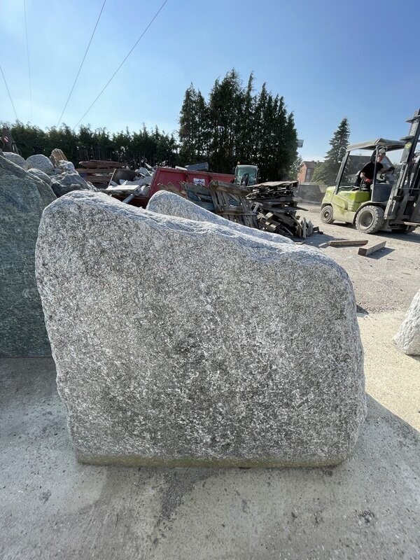 Silber-Gneis-Felsen, getrommelt Silber-Gneis-Felsen, getrommelt