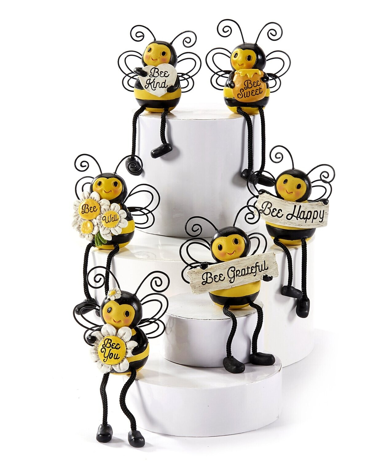 Dangly Leg Bees, 6 Assorted