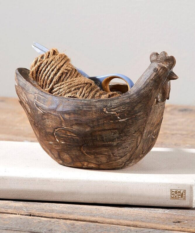 Rooster Design Decorative Bowl