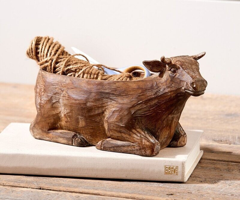 Cow Design Decorative Bowl