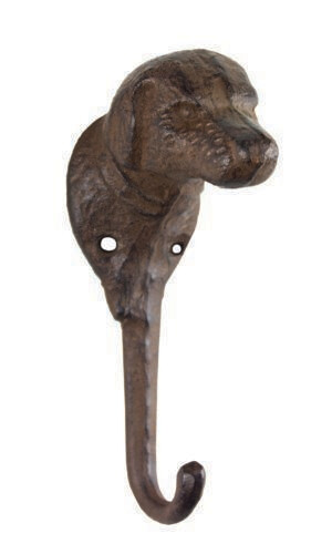 Cast Iron Dog head Hook