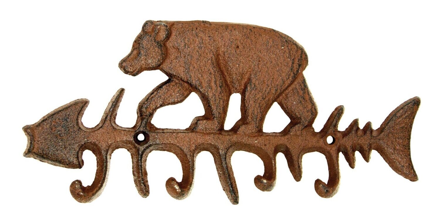 Cast Iron Bear / Fish Hook