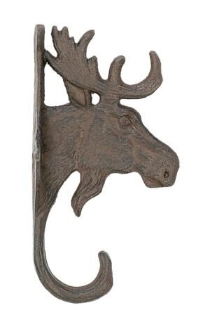 Cast Iron Moose Hook